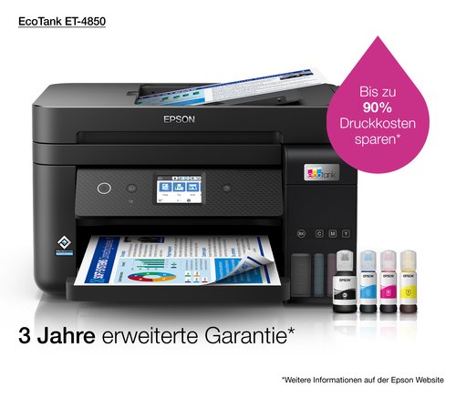 Imprimante Epson EcoTank ET-4850 - grosbill.com - 23
