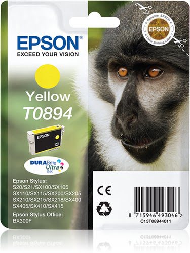 Epson - Jaune - C13T08944021 - Achat / Vente Consommable imprimante sur grosbill.com - 0