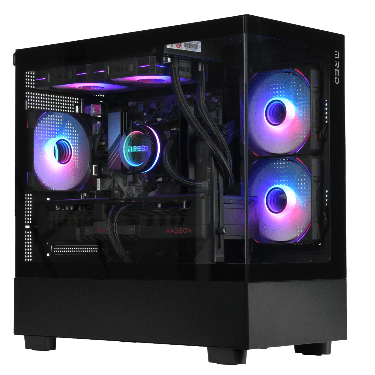 Grosbill GLADIATOR - R7-8700F/9070XT/32Go/1To (0825-GB) (PCG-10602708) - Achat / Vente PC Fixe sur grosbill.com - 0