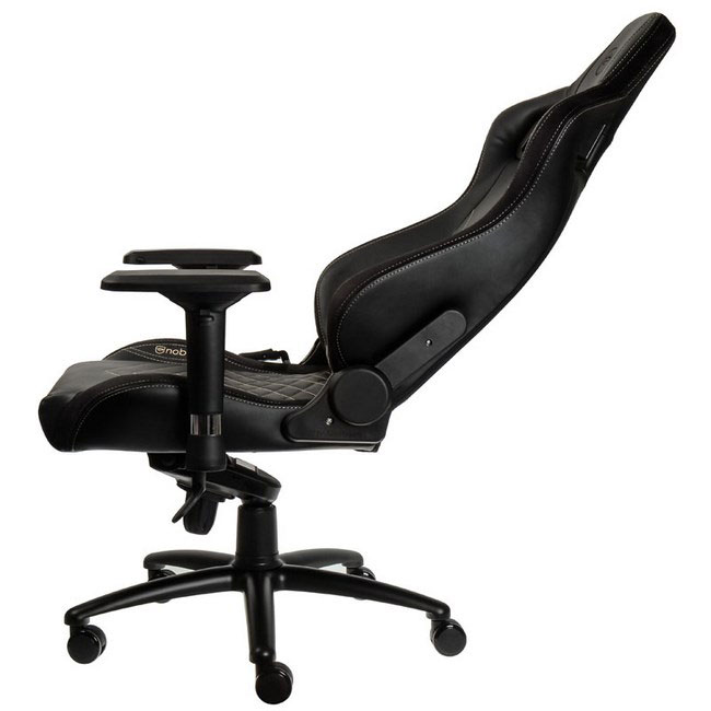 NobleChairs EPIC Series Noir/Or - Siège PC Gamer - grosbill.com - 2