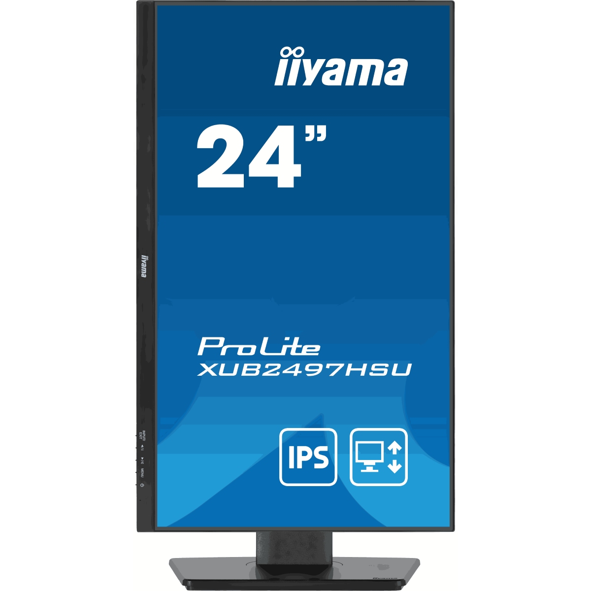 Iiyama 24 pouces  XUB2497HSU-B1 - Ecran PC Iiyama - grosbill.com - 1