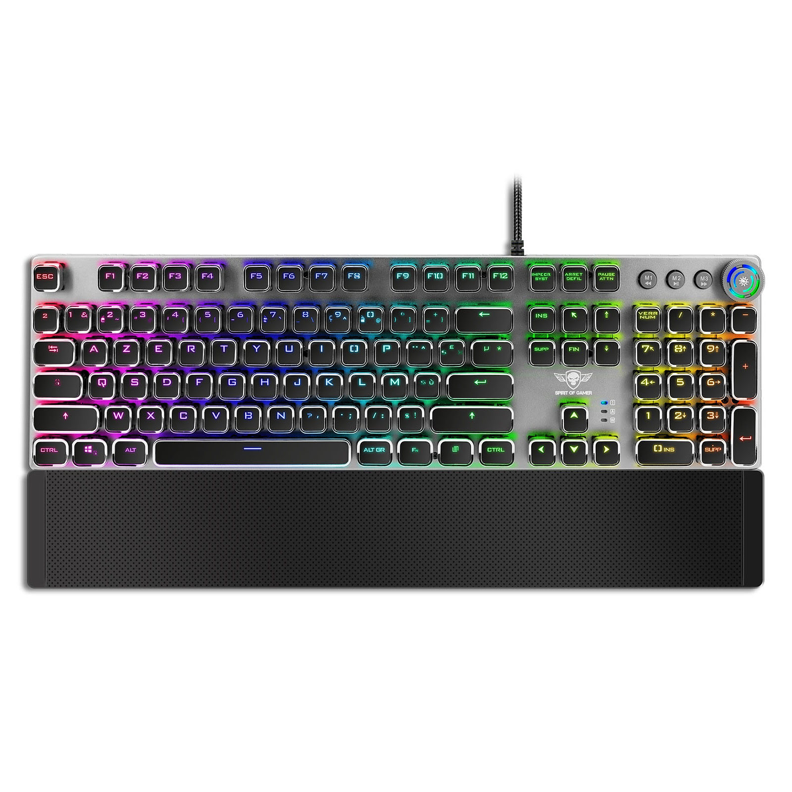 Spirit Of Gamer XPERT-K1100 (opto-mécanique) - Clavier PC - 0