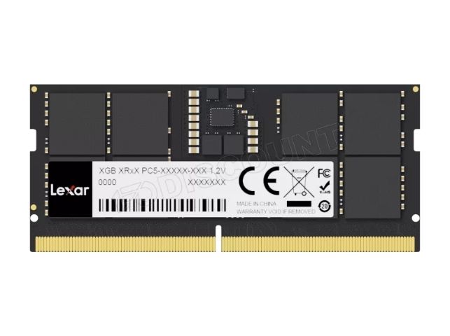 Lexar SO-DIMM 16Go DDR5 5600 Mhz (LD5S16G56C46ST-HGN) - Mémoire PC portable - 2