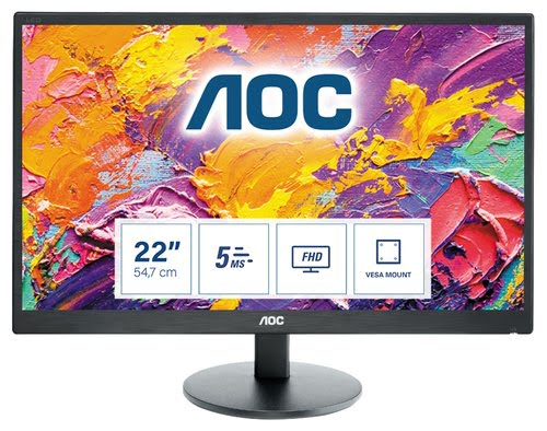 AOC 70 Series E2270SWDN - TN/5ms/FHD/DVI/76Hz