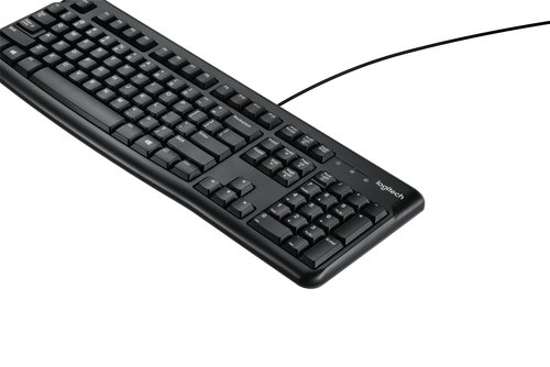 K120 Corded Keyboard Noir - Achat / Vente sur grosbill.com - 3