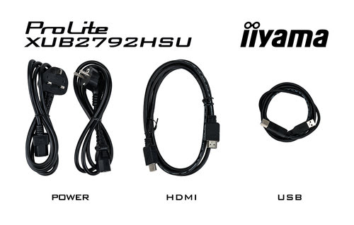Iiyama 27 pouces  XUB2792HSU-B5 - Ecran PC Iiyama - grosbill.com - 5