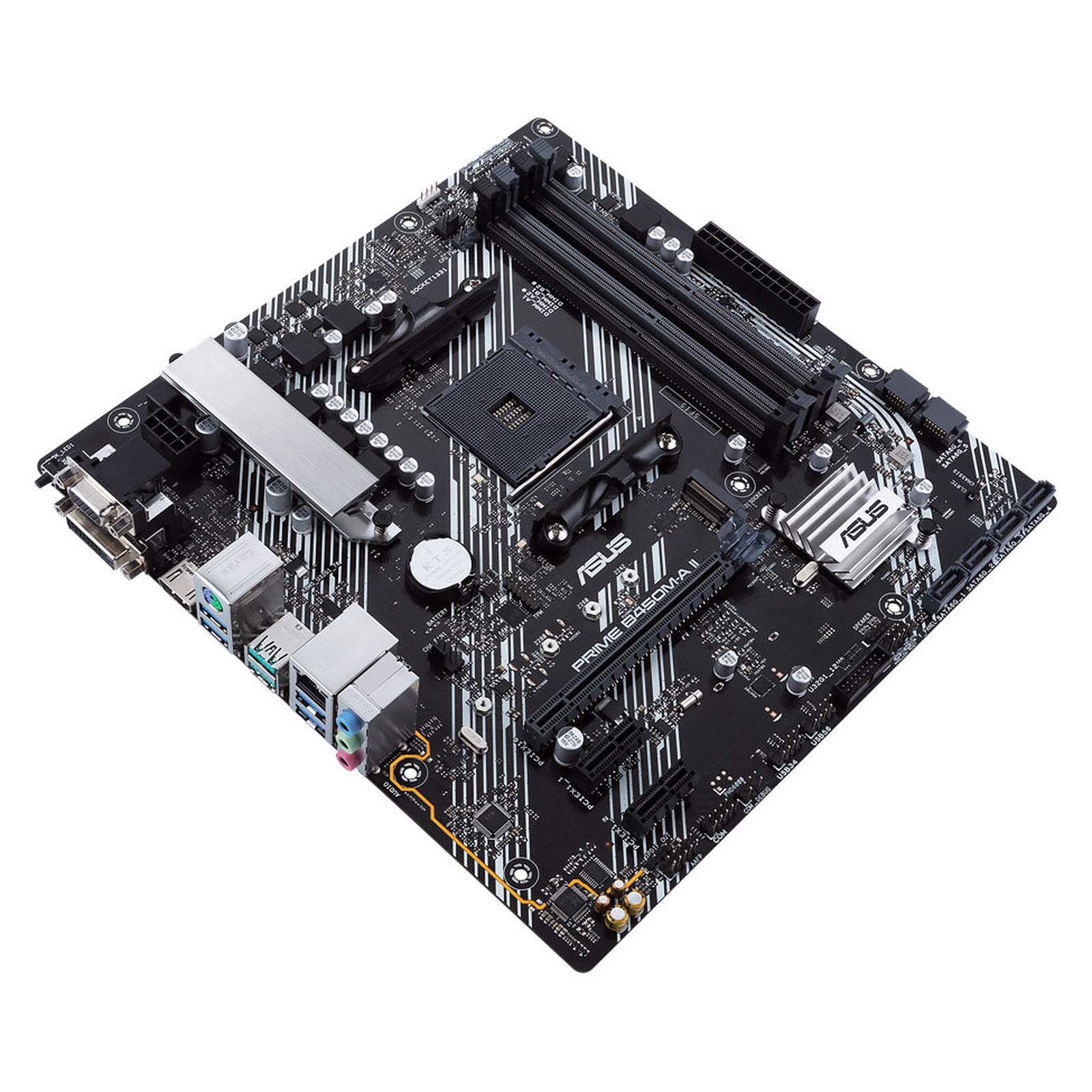 Asus PRIME B450M-A II Micro-ATX  - Carte mère Asus - grosbill.com - 3