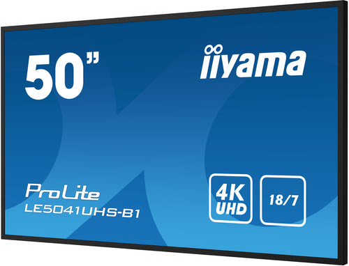 Iiyama PROLITE LE5041UHS-B1 (LE5041UHS-B1) - Achat / Vente Affichage dynamique sur grosbill.com - 1