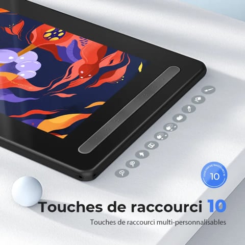 XPPEN Artist 16 2nd/5080LPI/16"/Noir - Tablette graphique XPPEN - 8