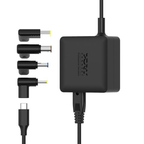 Port Alimentation secteur GaN 65W pour Lenovo - 4 embouts (904065LEEU) - Achat / Vente Chargeur sur grosbill.com - 0