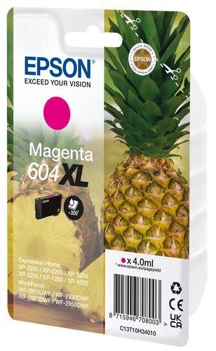 Epson Ink/604XL Pineapple 4.0ml MG - Achat / Vente Consommable imprimante sur grosbill.com - 0