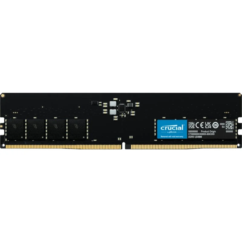 Micron 16GB DDR5 5600 Mhz CL46 - Mémoire PC Micron sur grosbill.com - 0