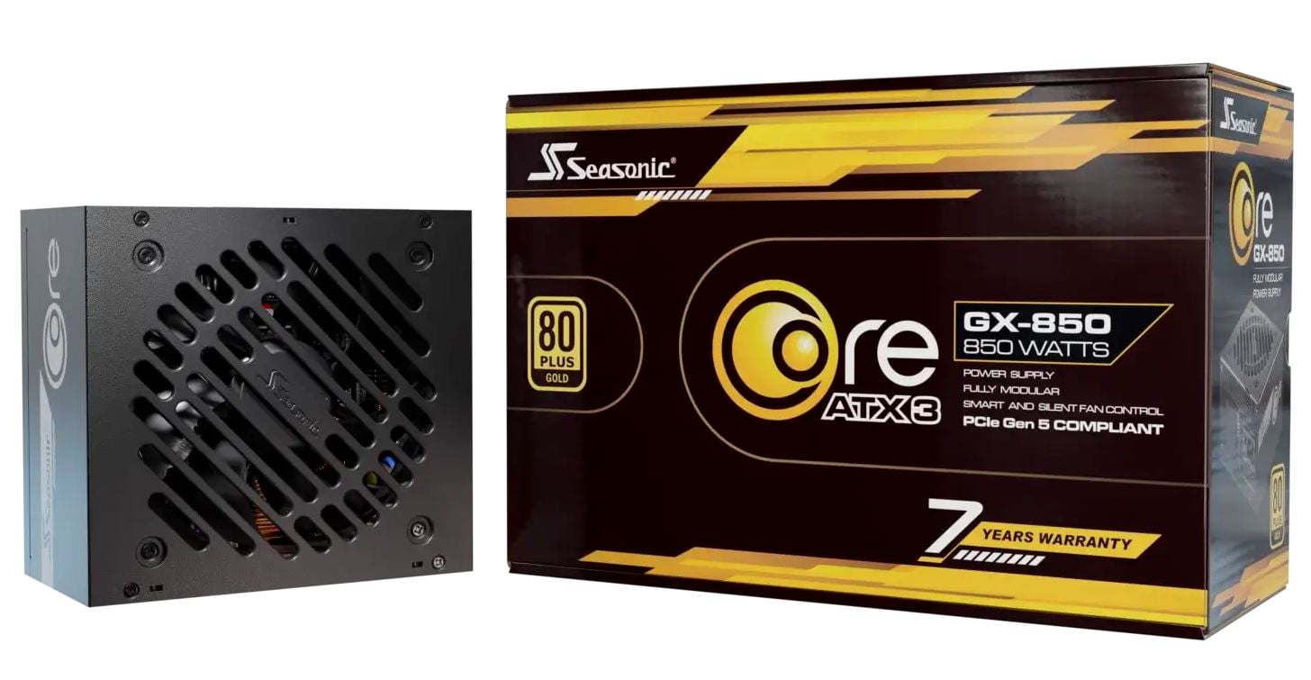 ATX 3 850W 80+ Gold - GX-850-V2-Seconde Vie-Très Bon Etat