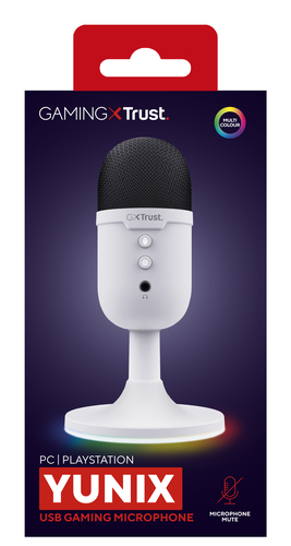 Trust YUNIX - Microphone - Blanc (25374) - Achat / Vente Accessoire Streaming / Vlogging  sur grosbill.com - 6