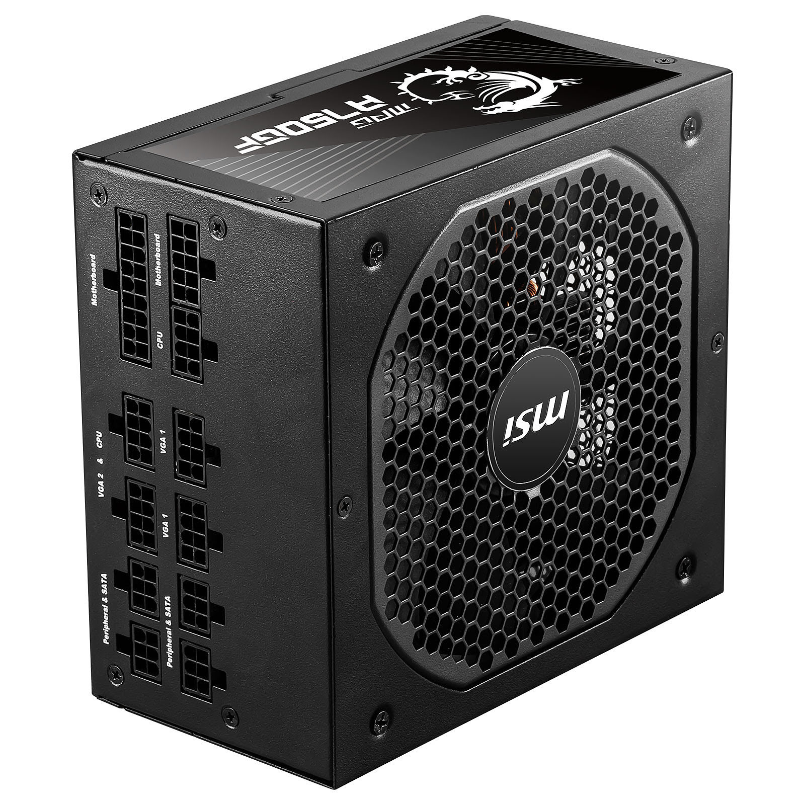 MSI 80+ GOLD FM (750W) - Alimentation MSI - grosbill.com - 3