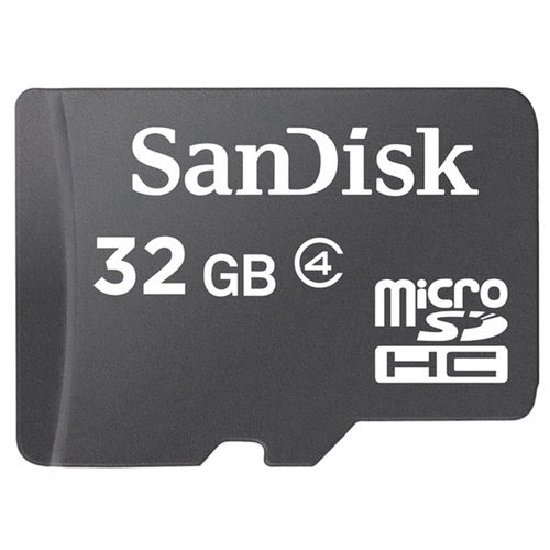 SanDisk 32GB microSDHC Class 4 Mem Card - Achat / Vente sur grosbill.com - 0