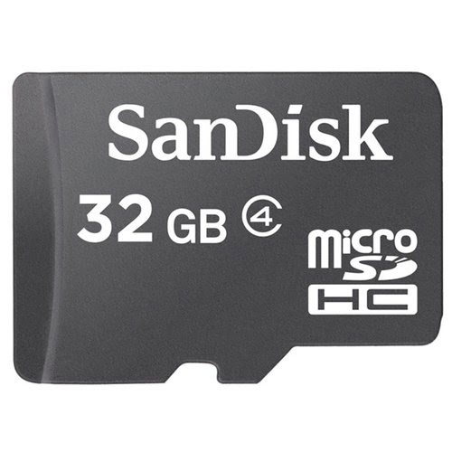 Sandisk SanDisk 32GB microSDHC Class 4 Mem Card