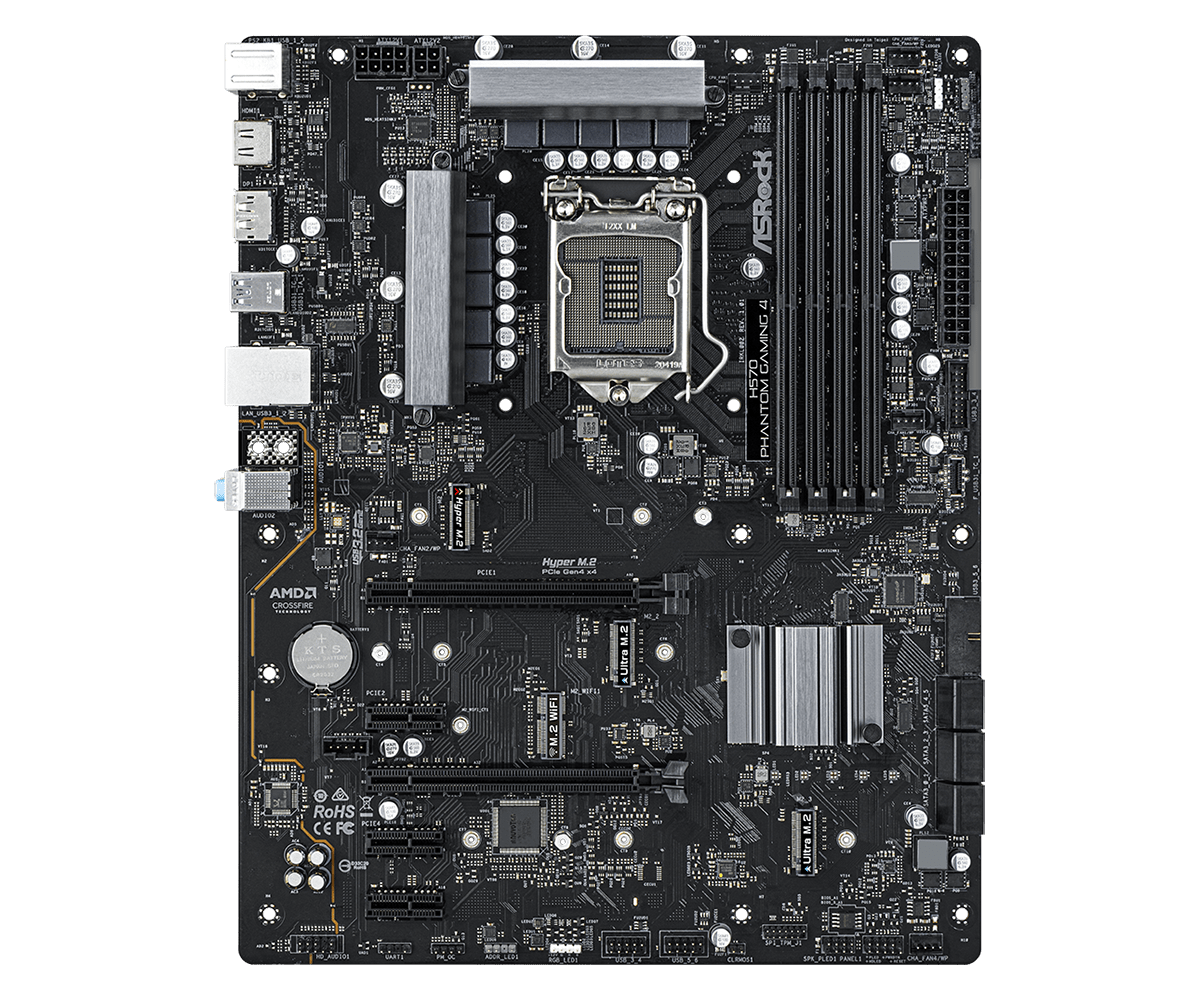 ASRock H570 PHANTOM GAMING 4 ATX  - Carte mère ASRock - 3