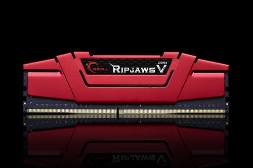 G.Skill RipJaws V, DDR4-2666, CL15 - 16 GB Dual-Kit, rot - Achat / Vente sur grosbill.com - 2