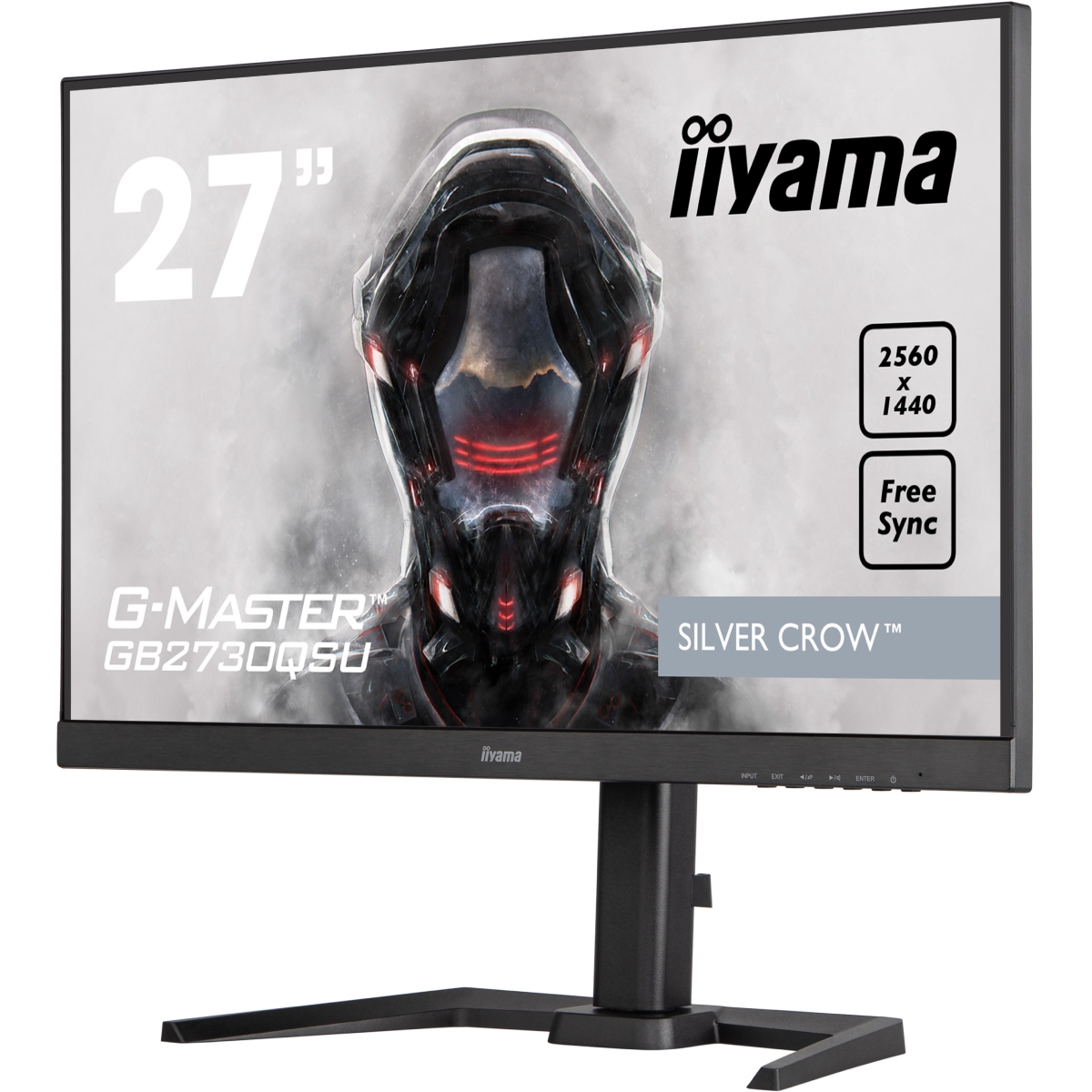 Iiyama 27 pouces  GB2730QSU-B5 - Ecran PC Iiyama - grosbill.com - 3