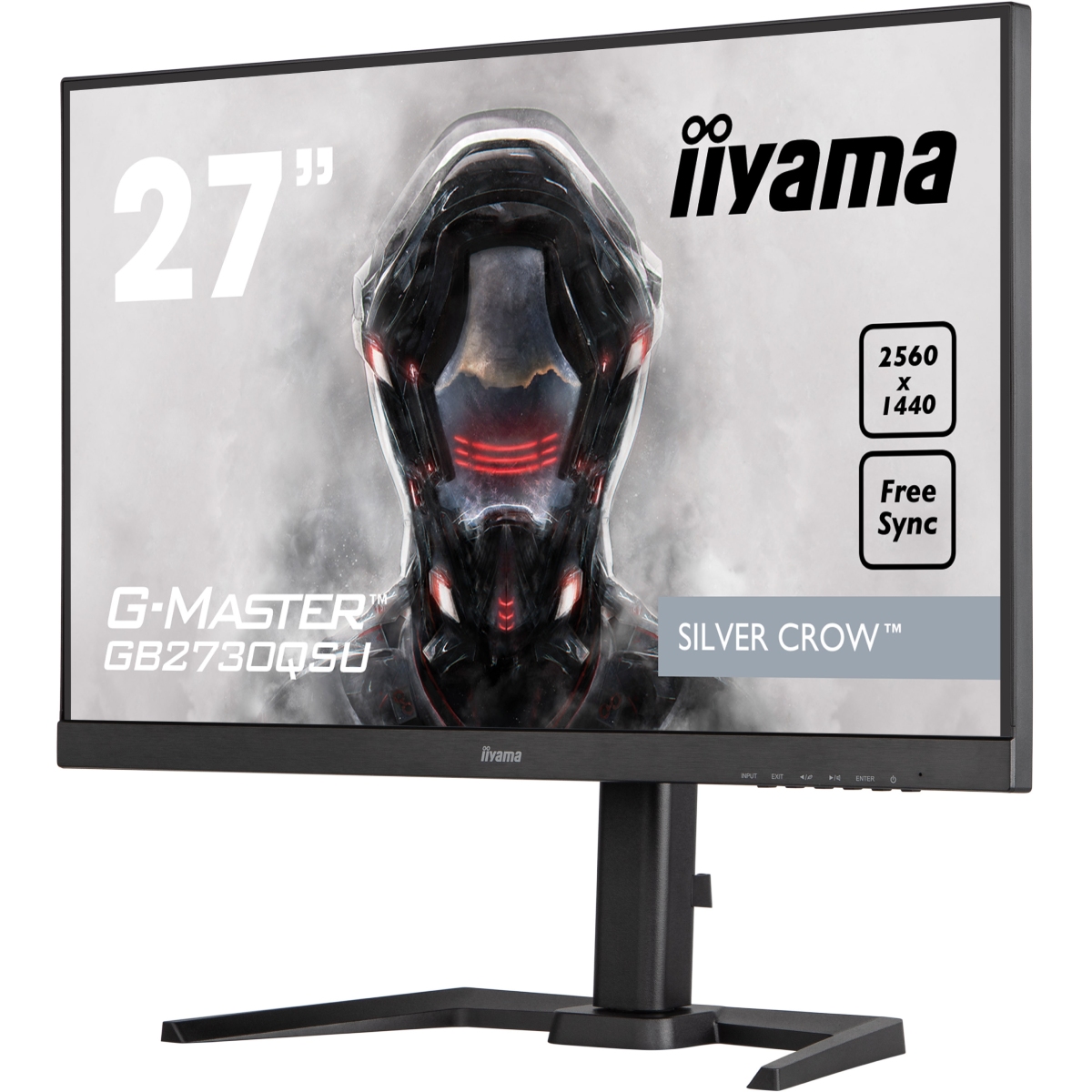 Iiyama 27"  GB2730QSU-B5 - Ecran PC Iiyama - grosbill.com - 3