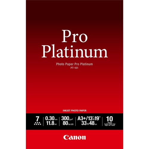 Paper/PT-101 Pro Platinum Photo A3+20sh - Achat / Vente sur grosbill.com - 0