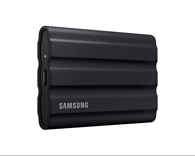 Samsung T7 SHIELD 2To Black (MU-PE2T0S/EU) - Achat / Vente Disque SSD externe sur grosbill.com - 1