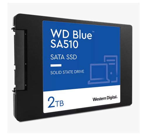 WD SSD Blue SA510 2TB 2.5 SATA Gen3 - Achat / Vente sur grosbill.com - 0