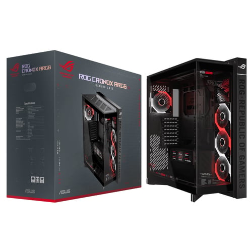 Asus ROG Cronox GR801 Noir Noir - Boîtier PC Asus - grosbill.com - 10