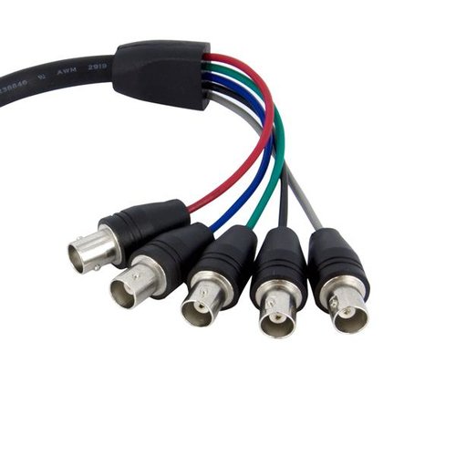 VGA to 5 BNC Monitor Cable - Achat / Vente sur grosbill.com - 1
