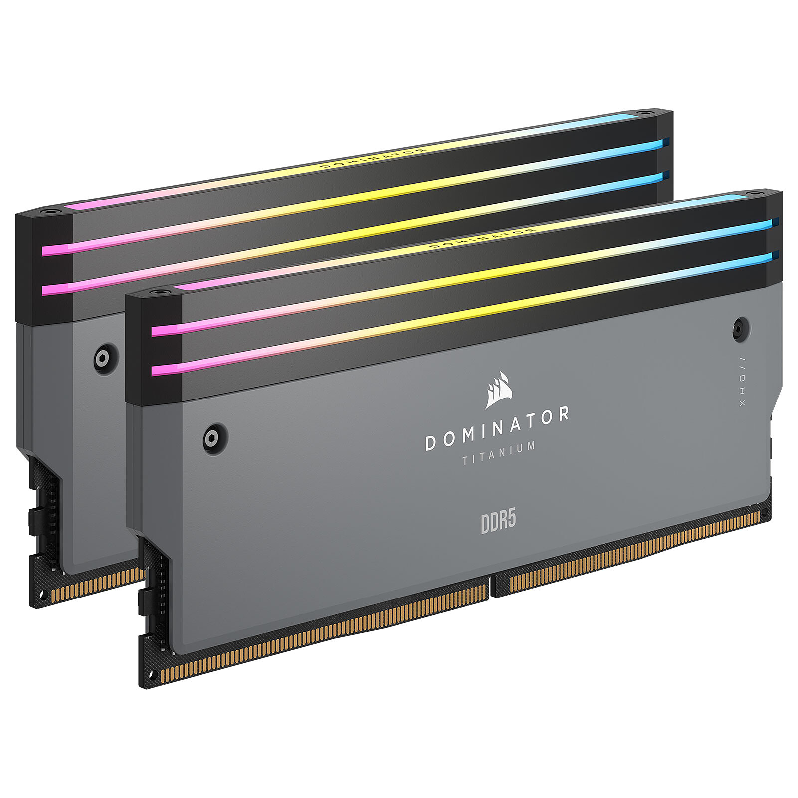 Corsair Dominator Titanium RGB 32Go (2x16Go) DDR5 6000MHz - Mémoire PC Corsair sur grosbill.com - 3