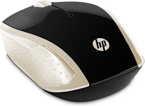 HP 200 Silk Gold Wireless Mouse - Achat / Vente sur grosbill.com - 1