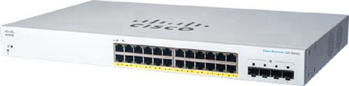 Switch Cisco CBS220 SMART 24-PORT GE POE - grosbill.com - 0