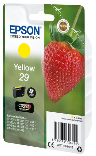 Epson - Jaune - C13T29844022 - Achat / Vente Consommable imprimante sur grosbill.com - 1