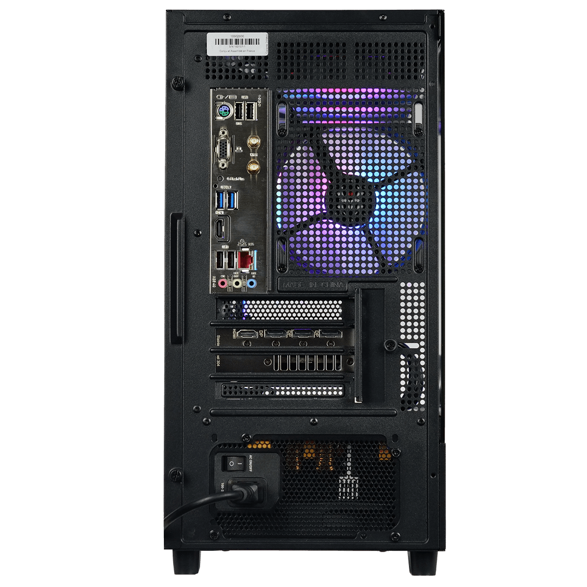 Grosbill QUANTYX - R5-7500F/RX9070/32Go/1To - GB (PCG-10602900) - Achat / Vente PC Fixe sur grosbill.com - 5