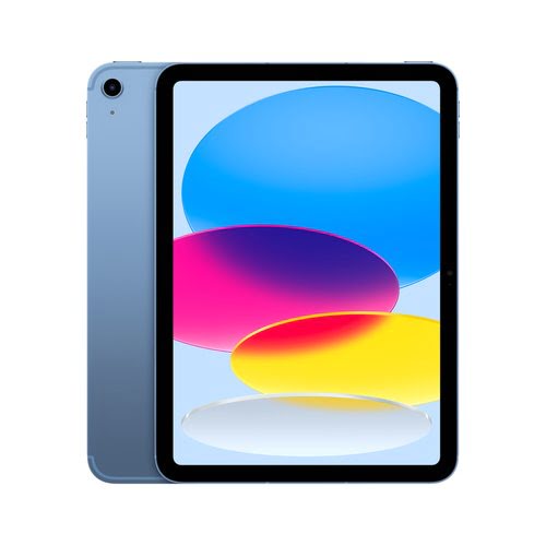 Grosbill Tablette tactile Apple iPad Wi-Fi 10th Gen Cl 256GB Blue