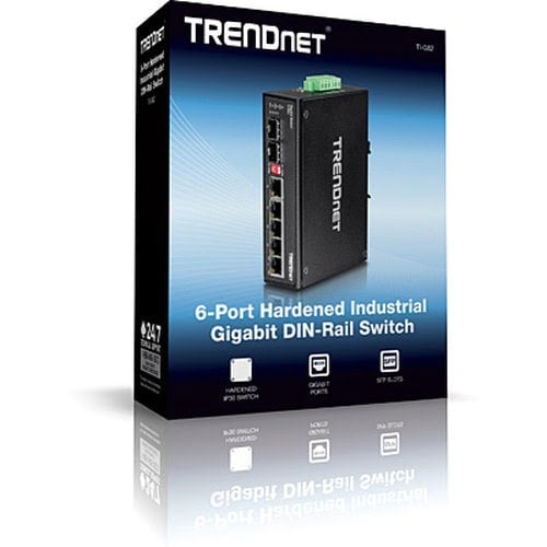 6-PORT HARD. IND. GBIT SWITCH - Achat / Vente sur grosbill.com - 3