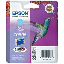 Epson Cartouche Claria T0805 Cyan clair