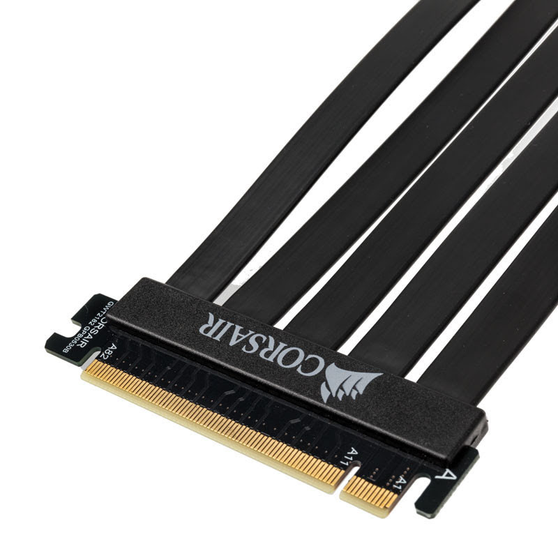 Corsair PCI-E 3.0 16X Riser Cable 30cm - CC-8900419 (CC-8900419) - Achat / Vente Accessoire carte graphique sur grosbill.com - 1