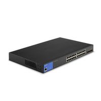 24-PORT MANAGED POE+GE SWITCH 4 10G - Achat / Vente sur grosbill.com - 0