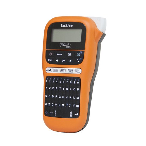 PT-E110VP ABC/123 12mm LCD 20mm/sec   (PTE110VPYP1) - Achat / Vente sur grosbill.com - 1