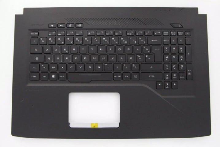 Asus Clavier noir rétroéclairé série ROG Strix Scar Edition (CLAVGL703BLACK-2) - Achat / Vente Pièce détachée ordinateur portable sur grosbill.com - 0