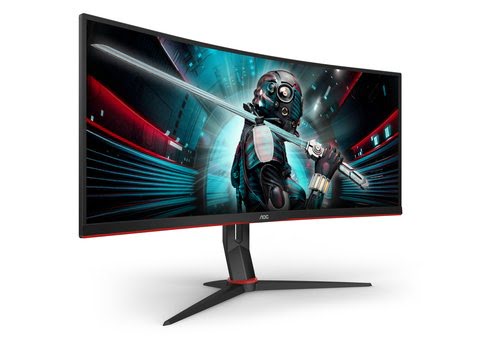 AOC 34 pouces  CU34G2X/BK - Ecran PC AOC - grosbill.com - 13