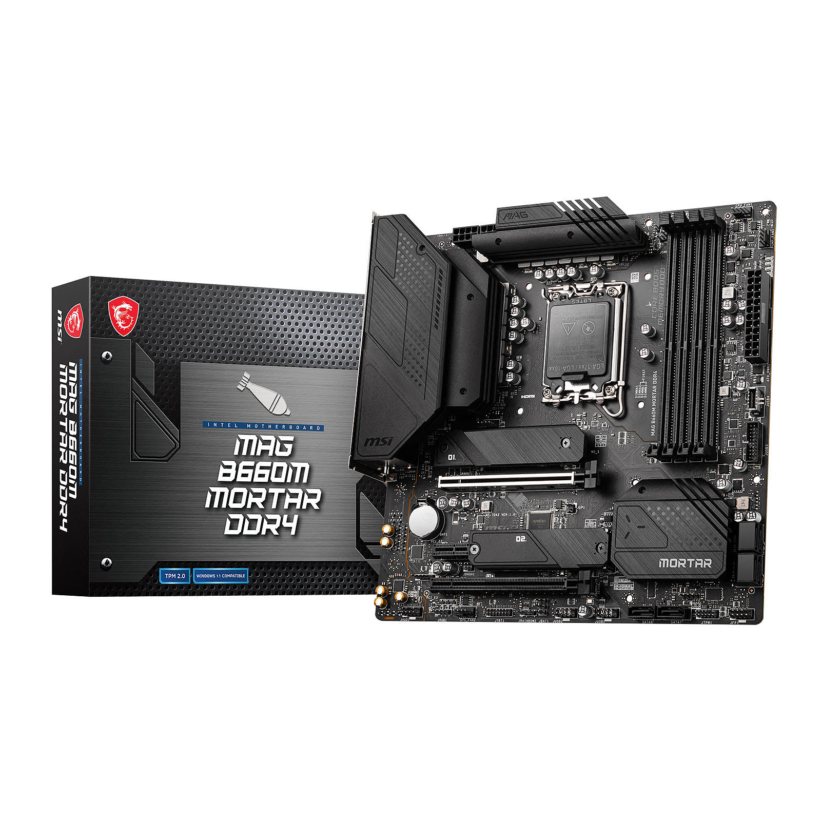 CARTE MÈRE MSI MAG B660M MORTAR DDR4