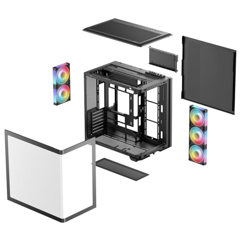 Deepcool CG590U 5F Noir Noir - Boîtier PC Deepcool - grosbill.com - 6