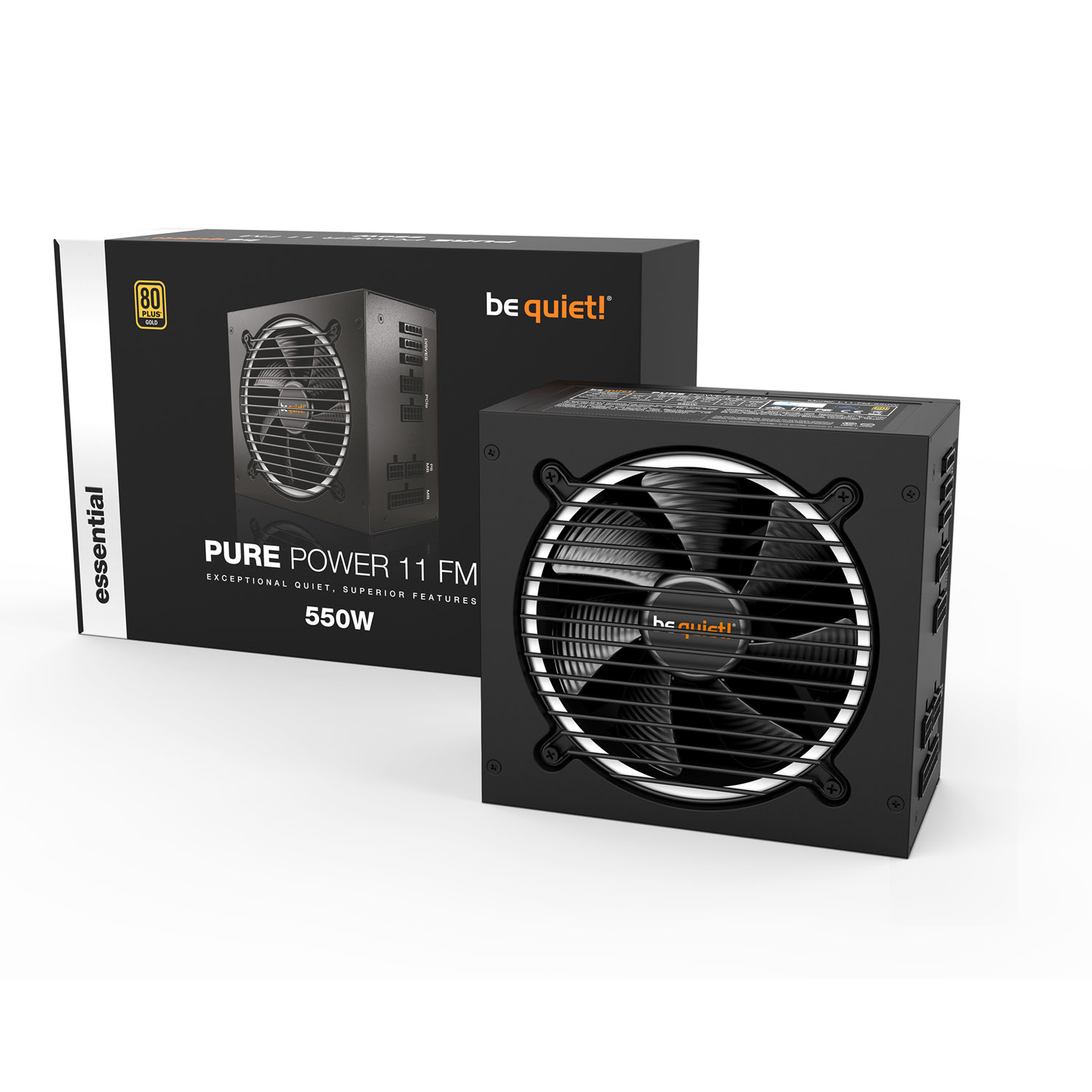 be quiet! Pure Power 11 FM 80+ Gold (550W) - Alimentation - 0