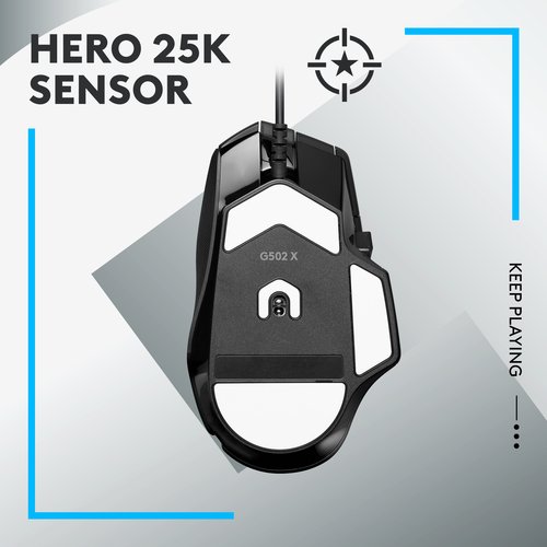 Logitech G502 X BLACK - Souris PC Logitech - grosbill.com - 4