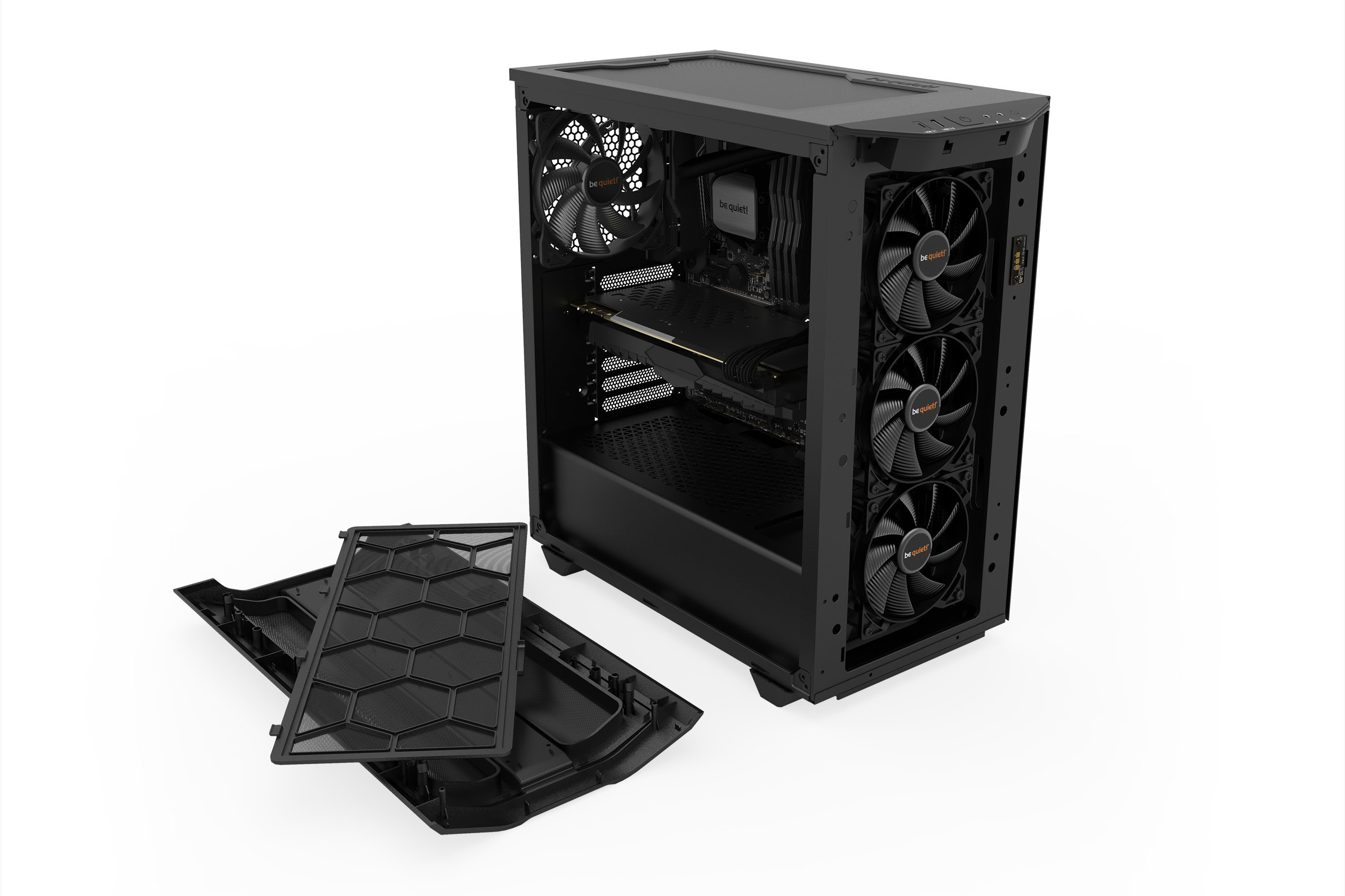 Be Quiet! Pure Base 500DX Black BGW37 Noir - Boîtier PC Be Quiet!