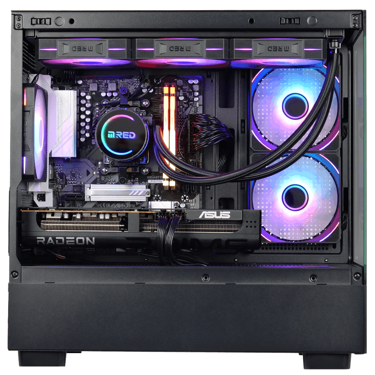 Grosbill QUANTYX - R5-7500F/RX9070/32Go/1To - GB (PCG-10602900) - Achat / Vente PC Fixe sur grosbill.com - 1