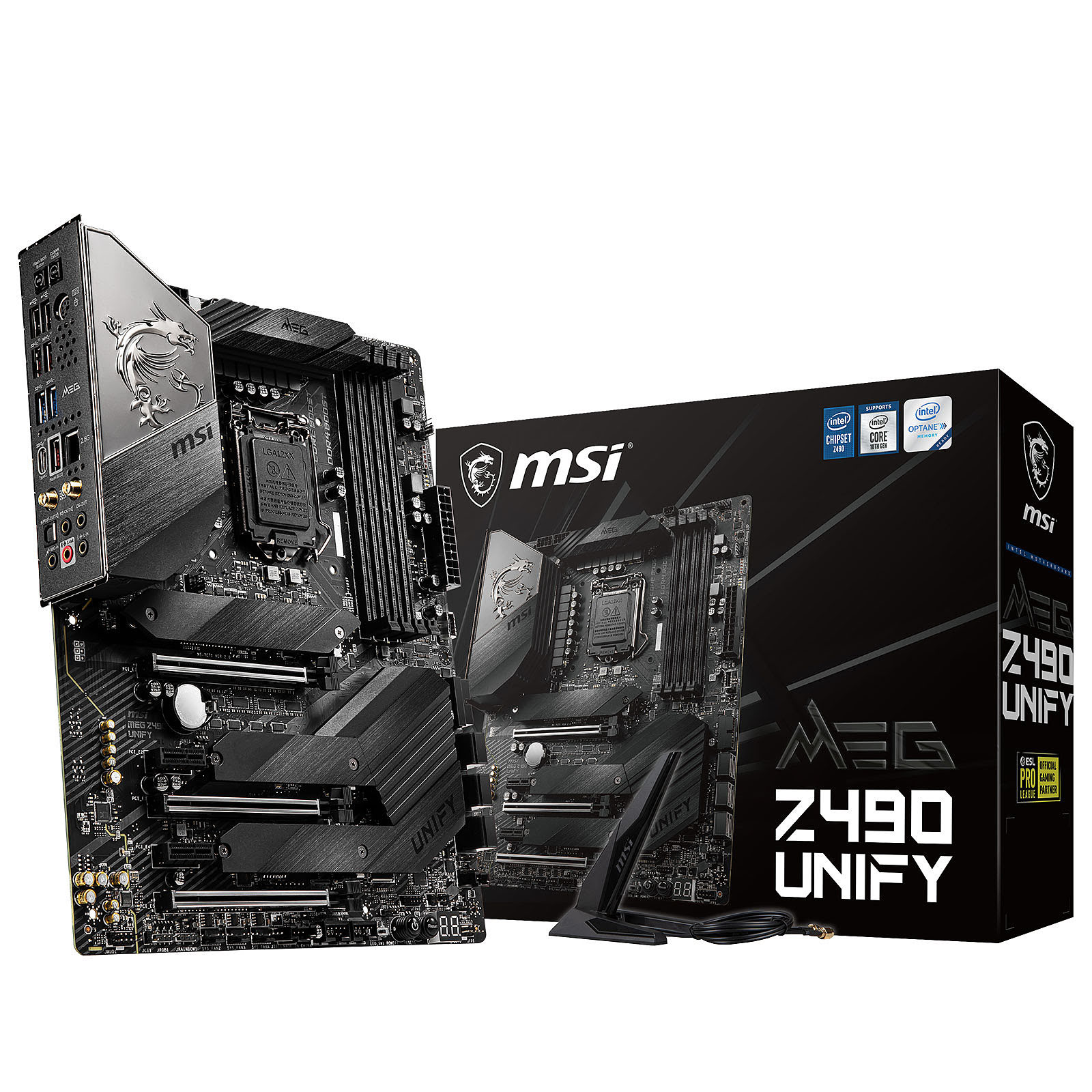 MSI MEG Z490 UNIFY ATX  - Carte mère MSI - grosbill.com - 0